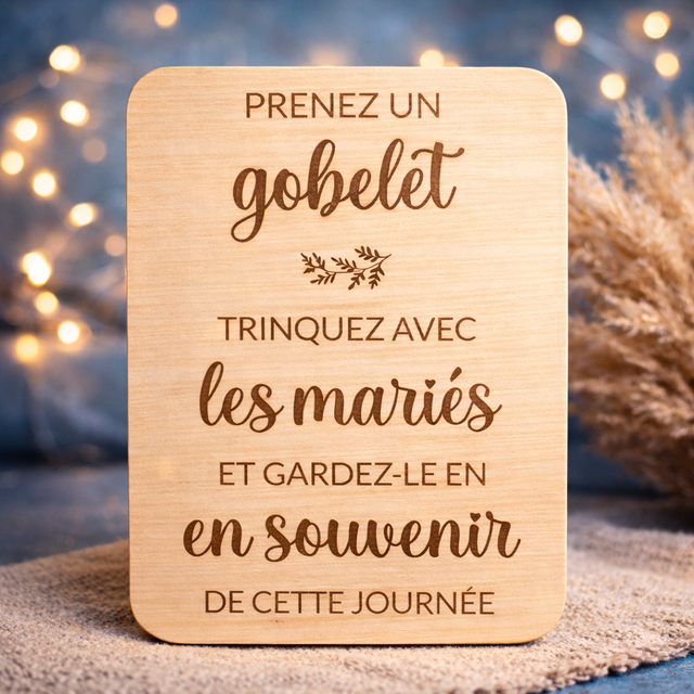 Pancartes personnalisées pour tous vos événements