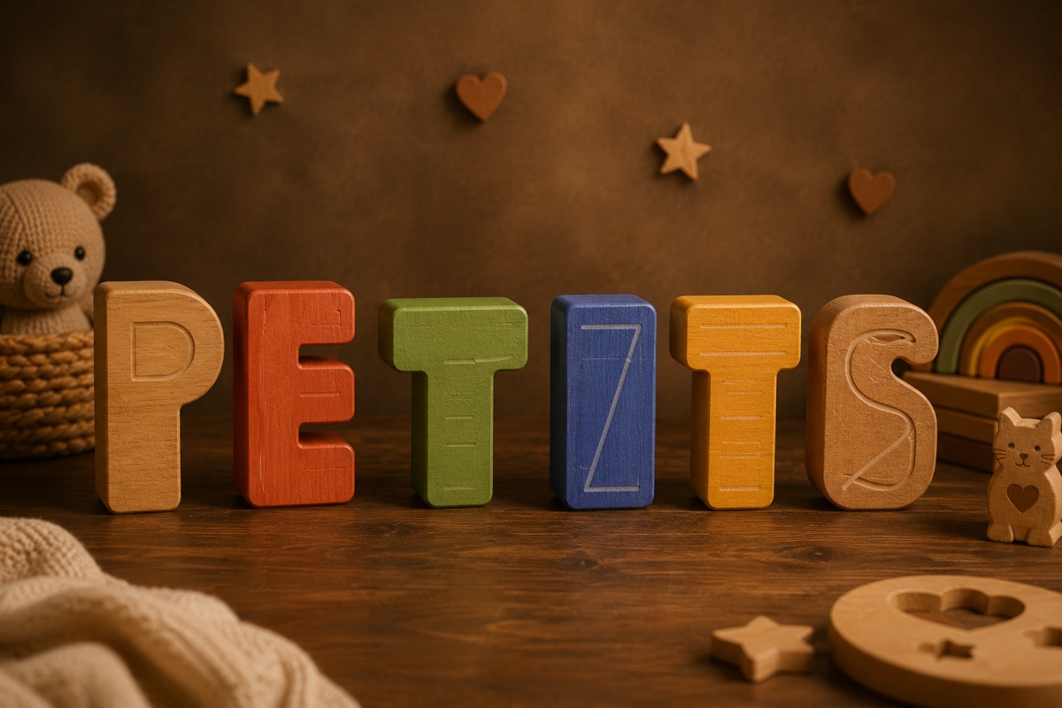 Puzzle prénom et jouets en bois pour enfants